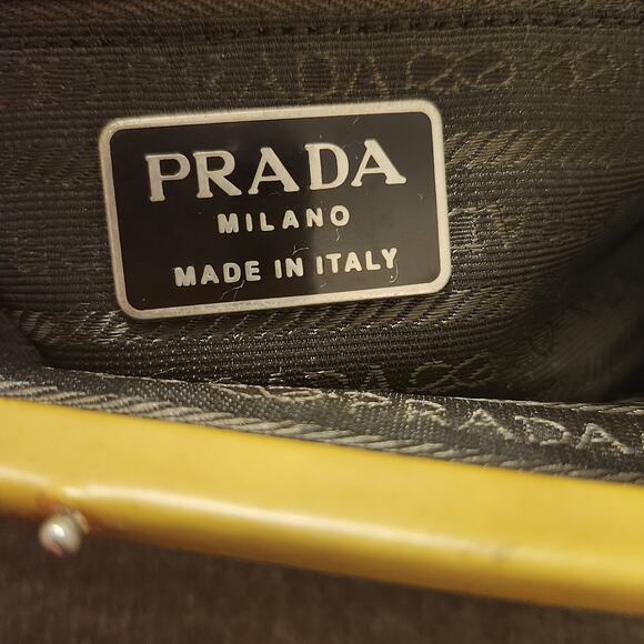 Vintage Prada Leather Handbag 1996 Collection - Picture 6 of 14